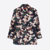 Vilagallo Shirt Sara Camouflage Embroidery Print Shirts