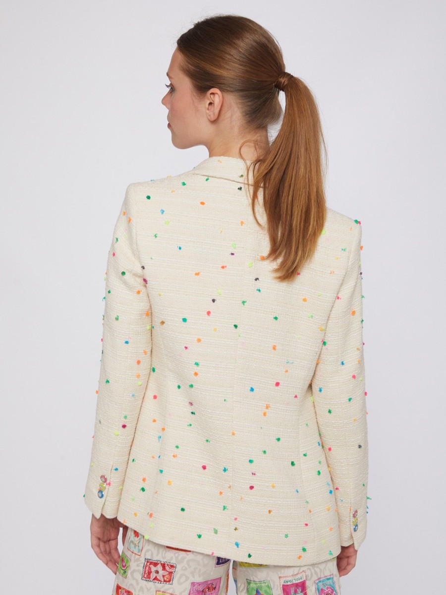 Vilagallo Jacket Hannah Ecru Multicolour Jackets