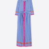 Vilagallo Dress Natalia Blue Vichy Dresses