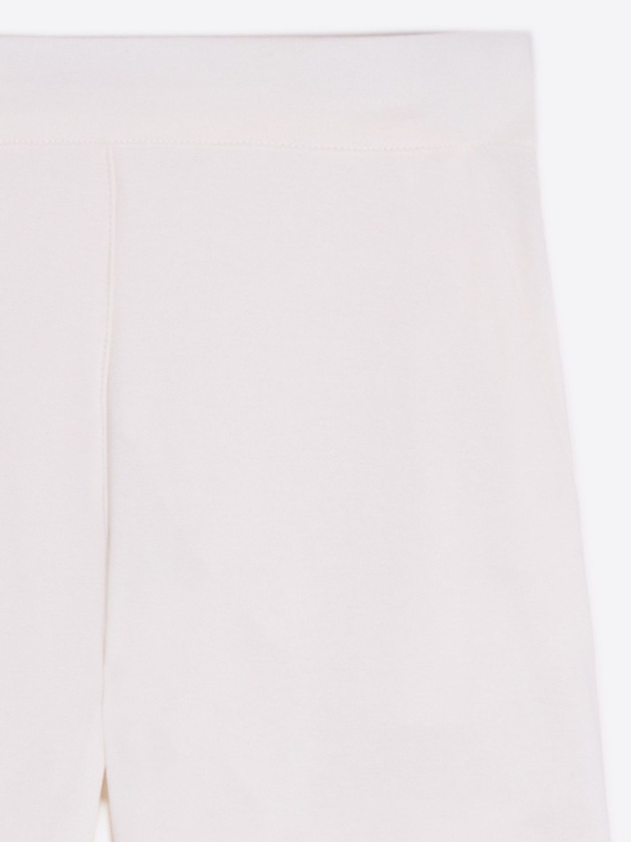 Vilagallo Trouser Cargo White Knit Perfect Fit Trousers