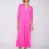 Vilagallo Dress Noam Pink Fluor Knit Dresses