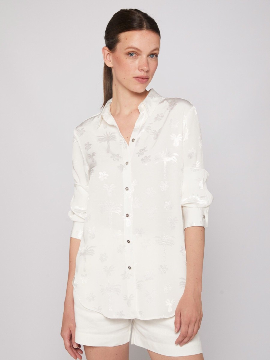 Vilagallo Shirt Gaby Jacquard La Palma Shirts