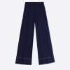 Vilagallo Trouser Beatriz Wo Navy Light Knit Trousers