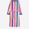 Vilagallo Dress Dover Multicolor Cotton Stripe Dresses