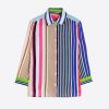 Vilagallo Shirt Sara Stripe Pure Linen Shirts