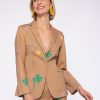 Vilagallo Jacket Harlow Biarritz Gabardine Print Jackets