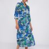 Vilagallo Dress Brielle Blue Blossom Dresses