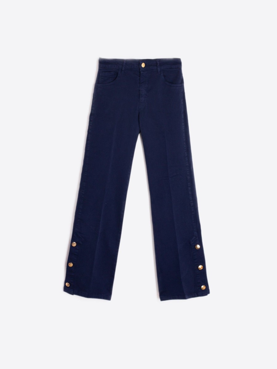 Vilagallo Trouser Gabriella Navy Trousers