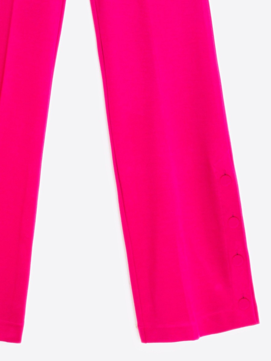 Vilagallo Trouser Mikaela Pink Knit Perfect Fit Trousers