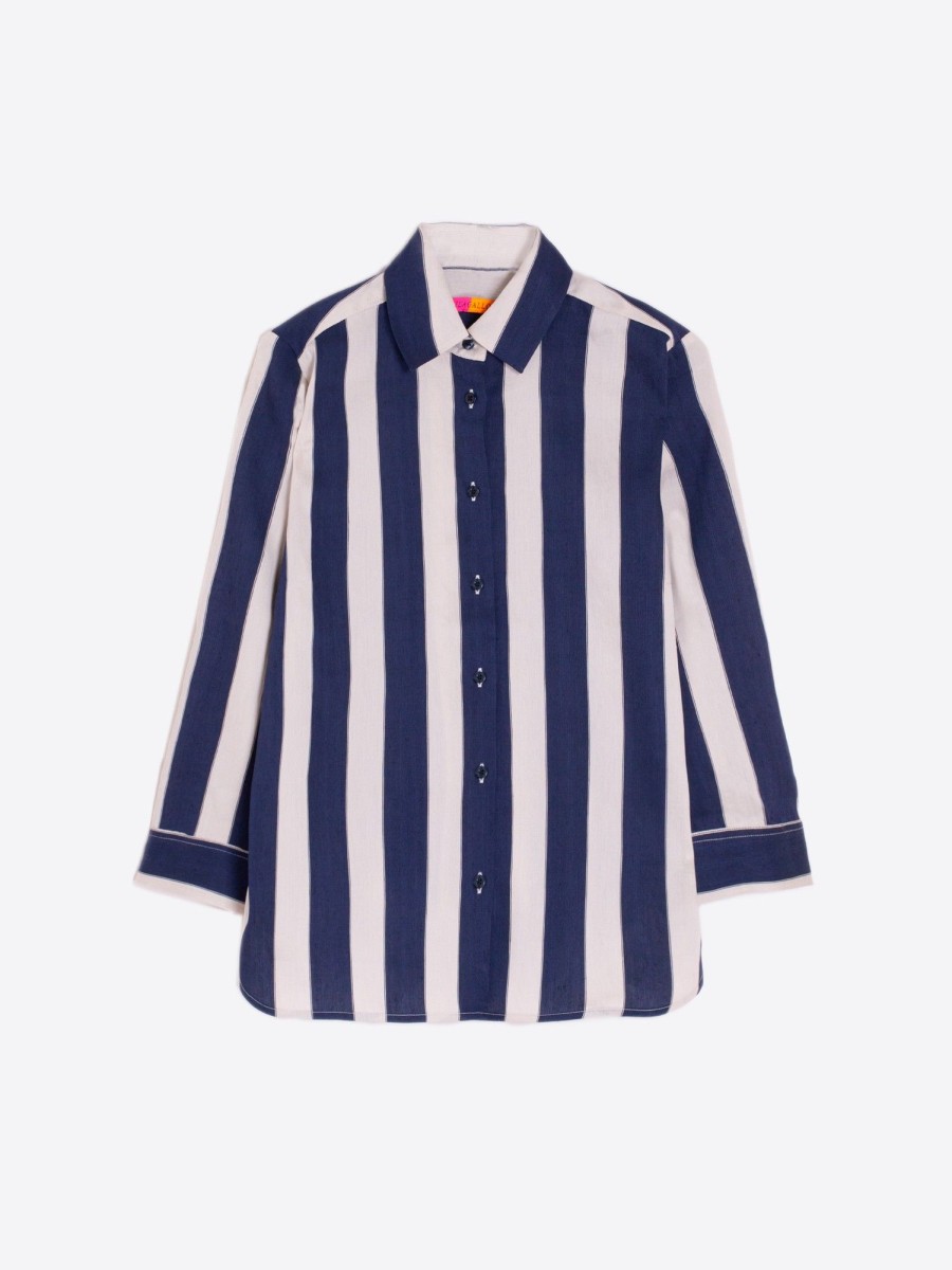 Vilagallo Shirt Sara Elba Stripes Ii Shirts