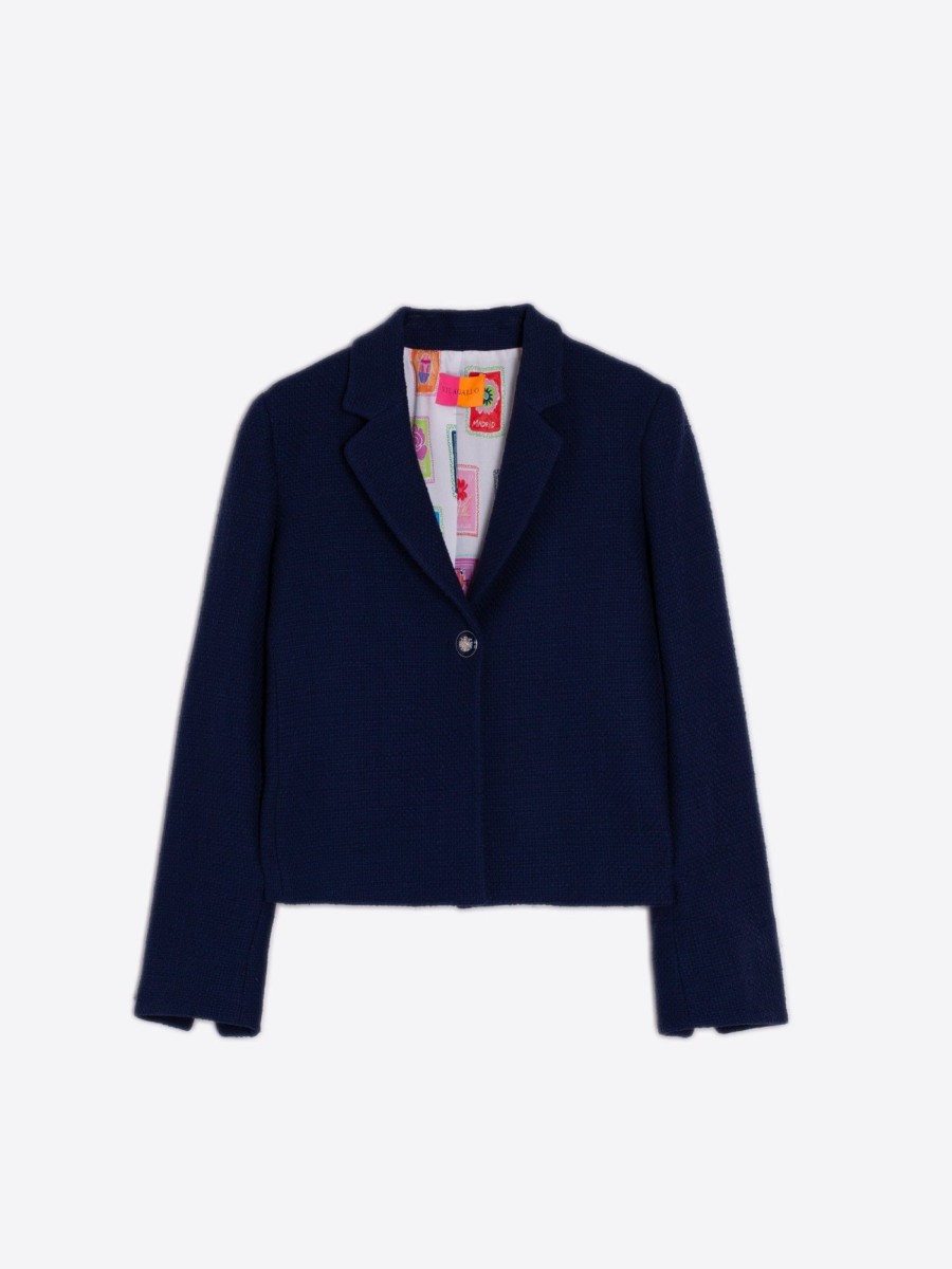 Vilagallo Jacket Imma Navy Madelaine Jackets