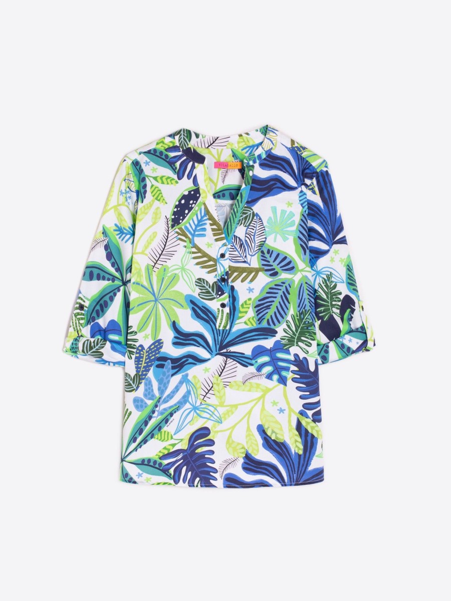 Vilagallo Shirt Francina Selva Print Shirts