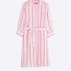 Vilagallo Dress Dover Pink Neon Stripes Dresses