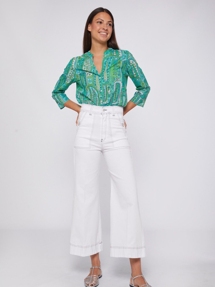 Vilagallo Trouser Noa White Trousers