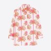 Vilagallo Shirt Sara Pink Palm Tree Print Shirts