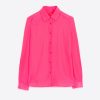 Vilagallo Shirt Isabella Fluor Pink Shirts