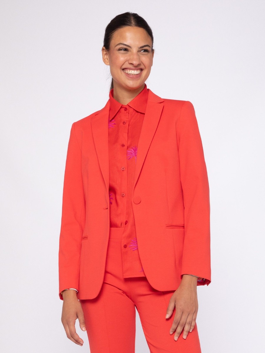 Vilagallo Jacket Hannah Coral Knit Perfect Fit Jackets