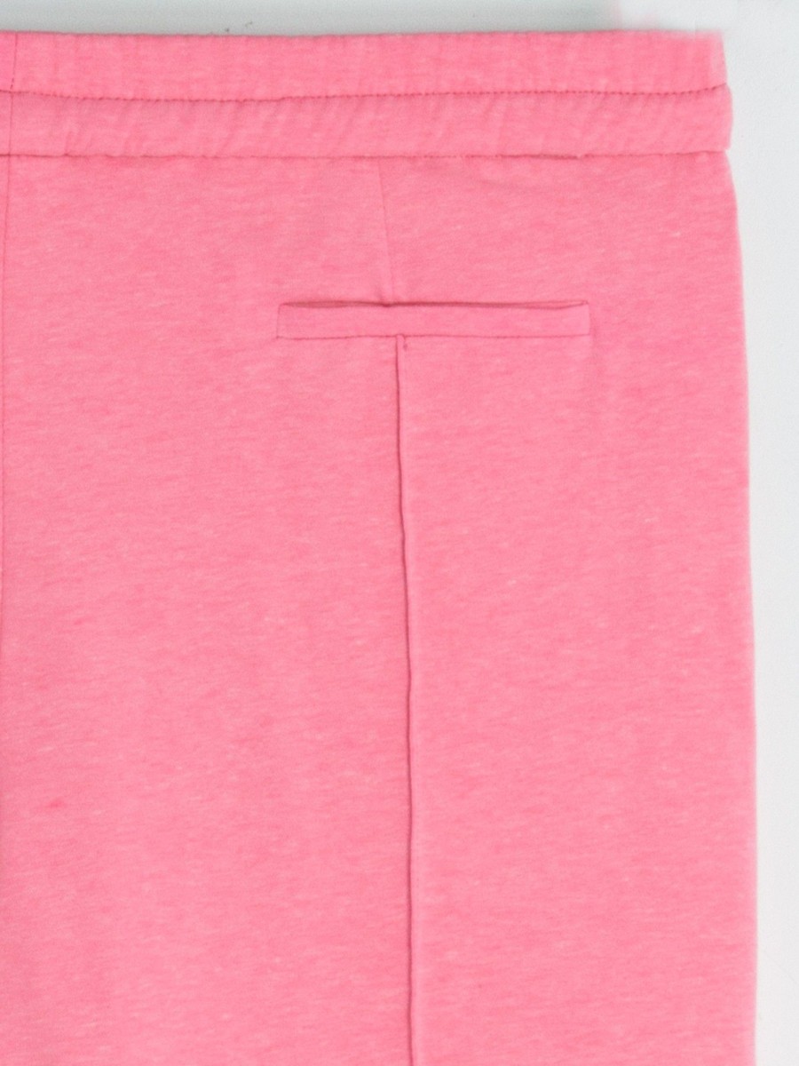 Vilagallo Trouser Clarise Neon Pink Knit Trousers