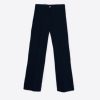 Vilagallo Trouser Tiffany Navy Poplin Elast Trousers