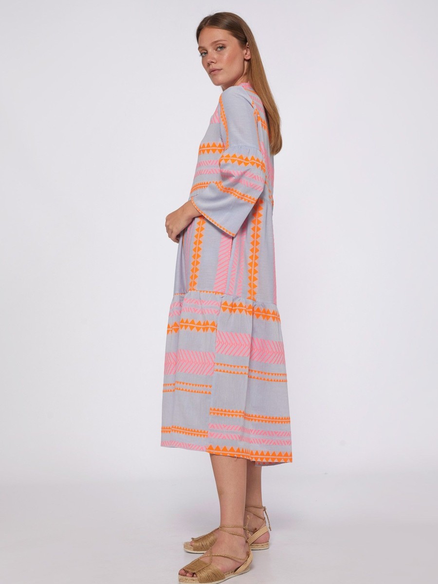 Vilagallo Dress Ania Milos Blue Neon Dresses