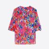 Vilagallo Shirt Francina Palm Tree Print Shirts