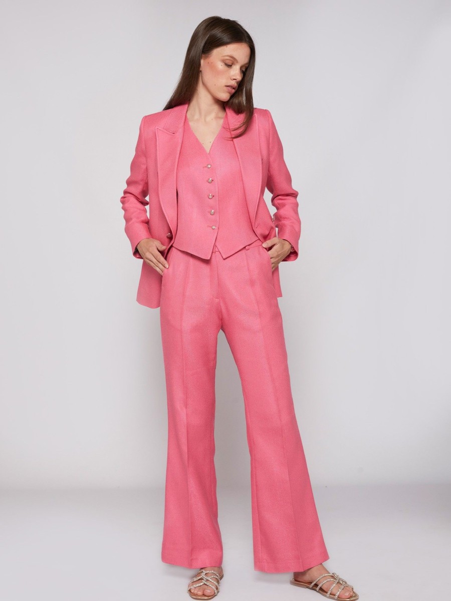 Vilagallo Trouser Veronica Pink Savile Trousers