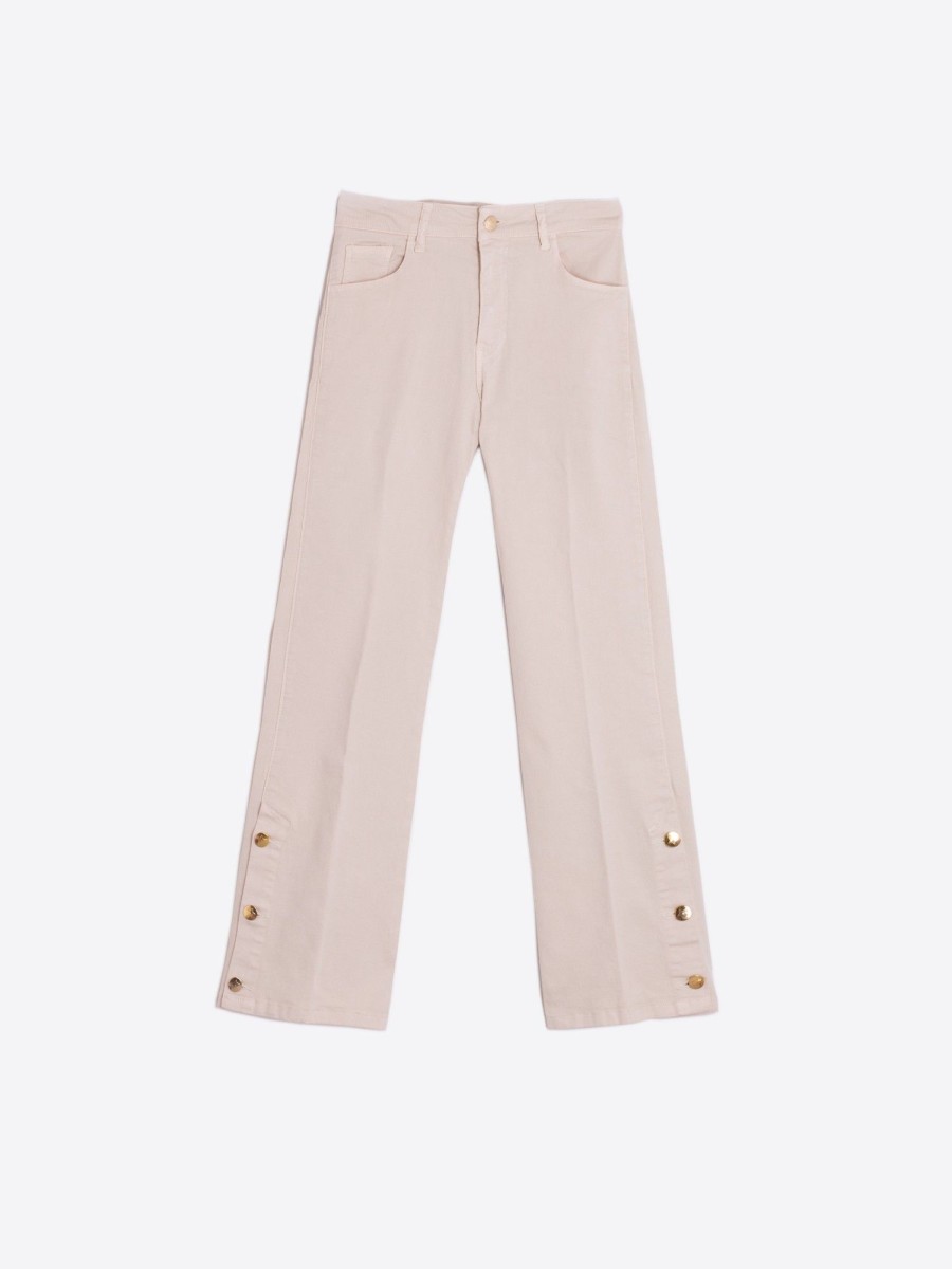 Vilagallo Trouser Gabriella Ecru Trousers