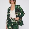 Vilagallo Jacket Lidia Maxi Tropical Print Jackets