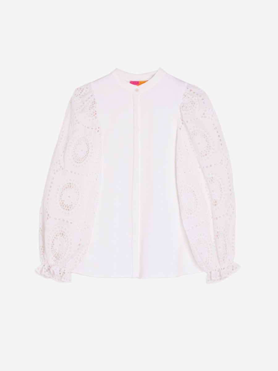 Vilagallo Shirt Dina Sangallo White Shirts