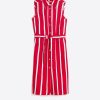 Vilagallo Dress Mariya Red Stripes Dresses