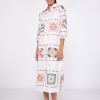 Vilagallo Dress Antonella Tiles Design Print Dresses