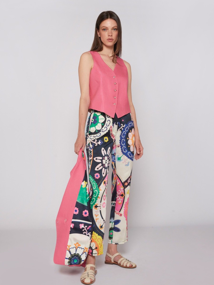 Vilagallo Trouser Tiffany Suzani Trousers