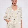 Vilagallo Jacket Paulina Jacquard Ecru Star Jackets