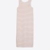 Vilagallo Dress Cindy Gold Stripes Knit Dresses