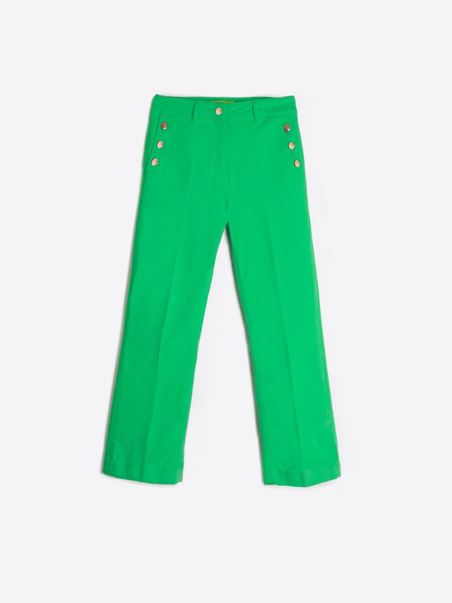 Vilagallo Trouser Amelie Green Trousers