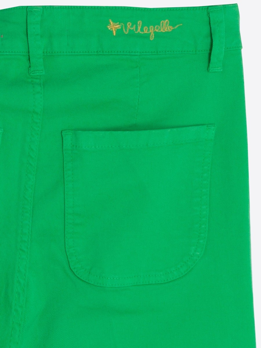 Vilagallo Trouser Amelie Green Trousers